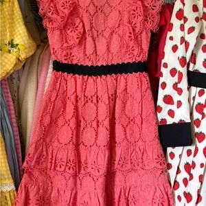 Pink Lace  Dress